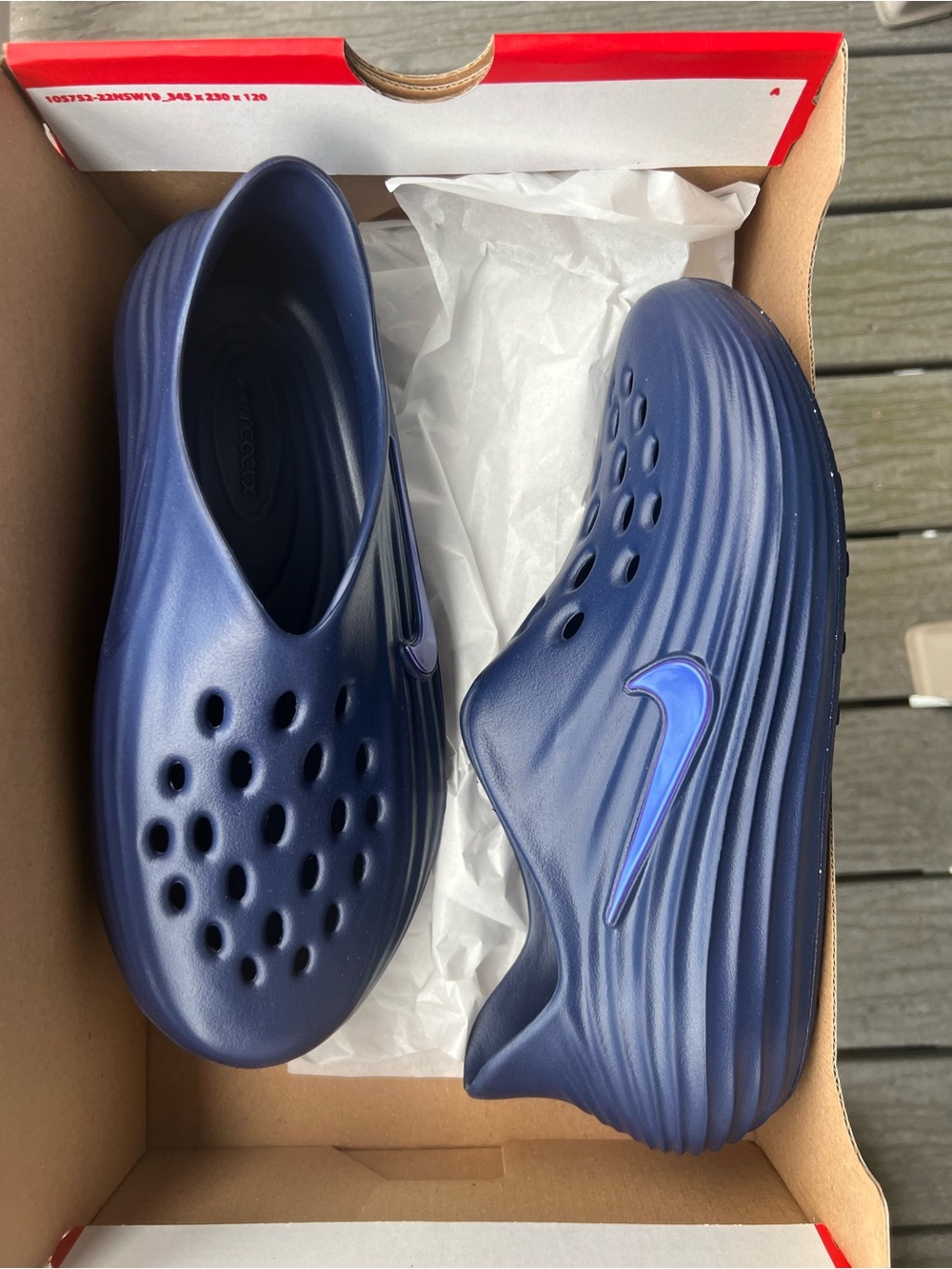 Nike Reactx Rejuven8 Size 9 men’s or Size 10 women’s-Blue Void/Indigo Burst